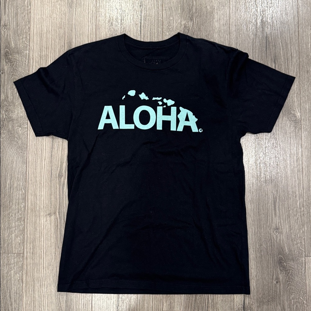 Local Motion Aloha Hawaiian Island Men’s Tee Shirt Size Large